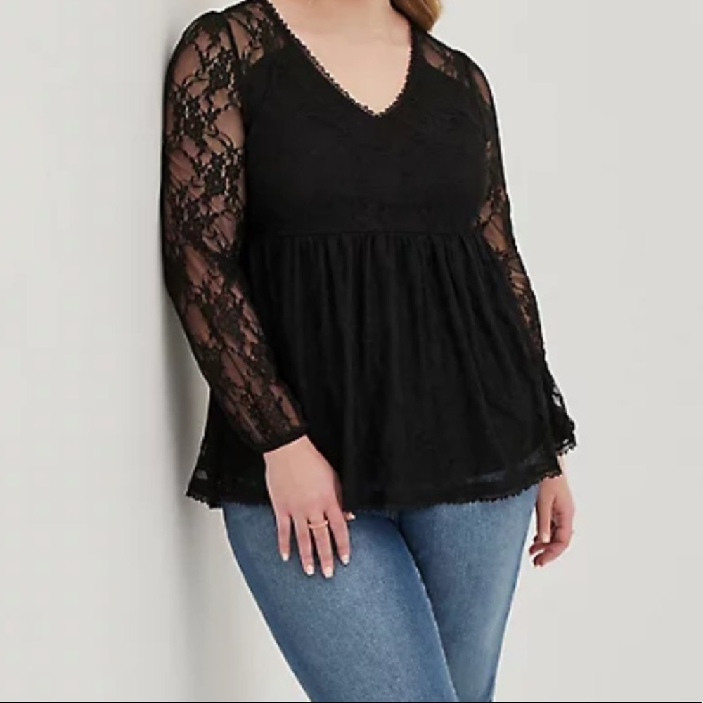 Torrid NWT Babydoll Shirt